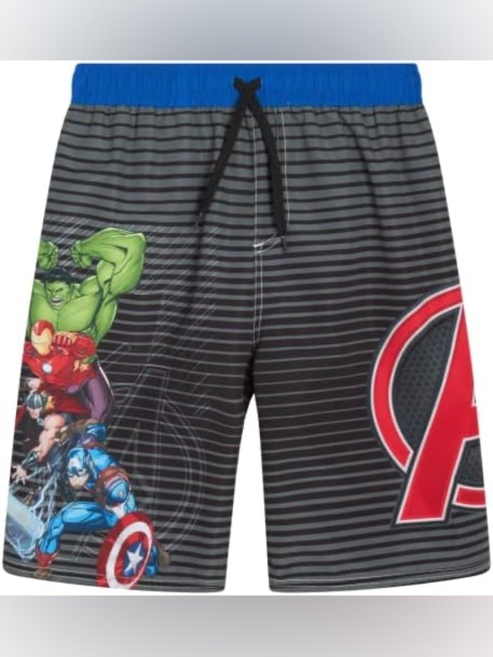 Marvel Other - NEW Marvel Avengers Swim Trunks size 7